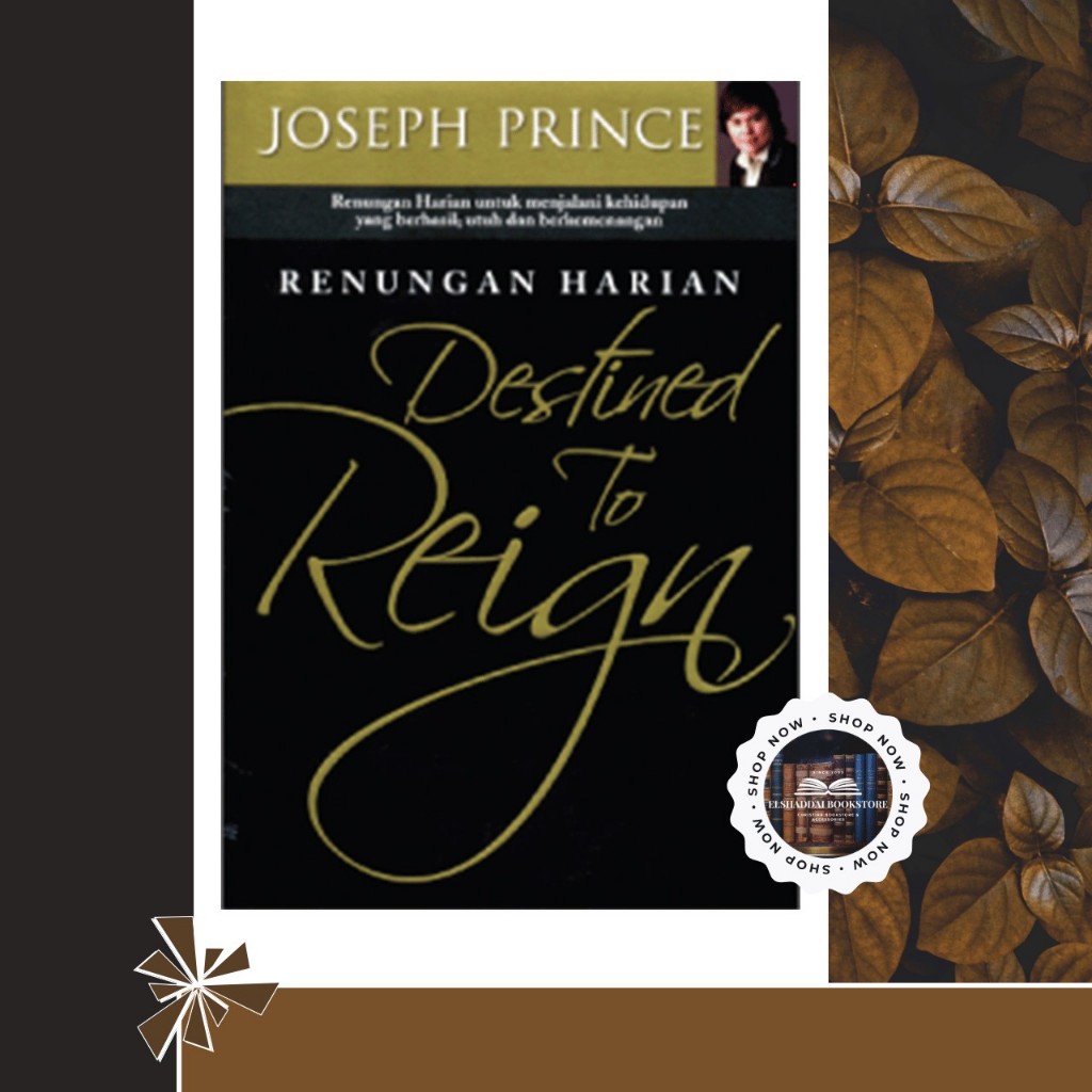 Jual Buku Destined to Reign (Renungan) - Joseph Prince | Shopee Indonesia