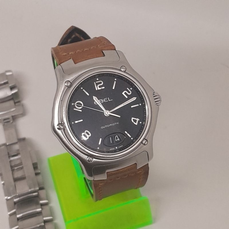 Jual Jam Tangan Pria Ebel Automatic 1911 Swiss Made Shopee Indonesia