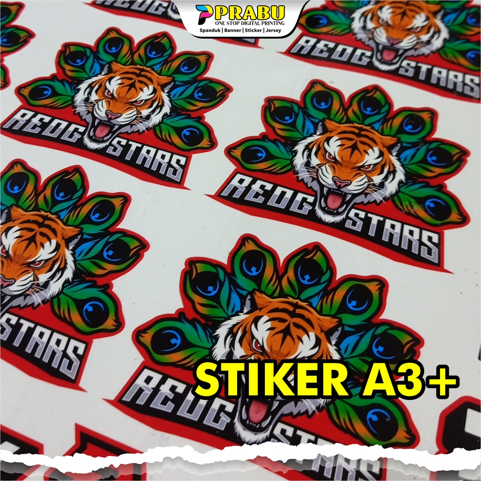 Jual Cetak Stiker murah/STIKER A3/STIKER LABEL/ LABEL MAKANAN/ STIKER ...
