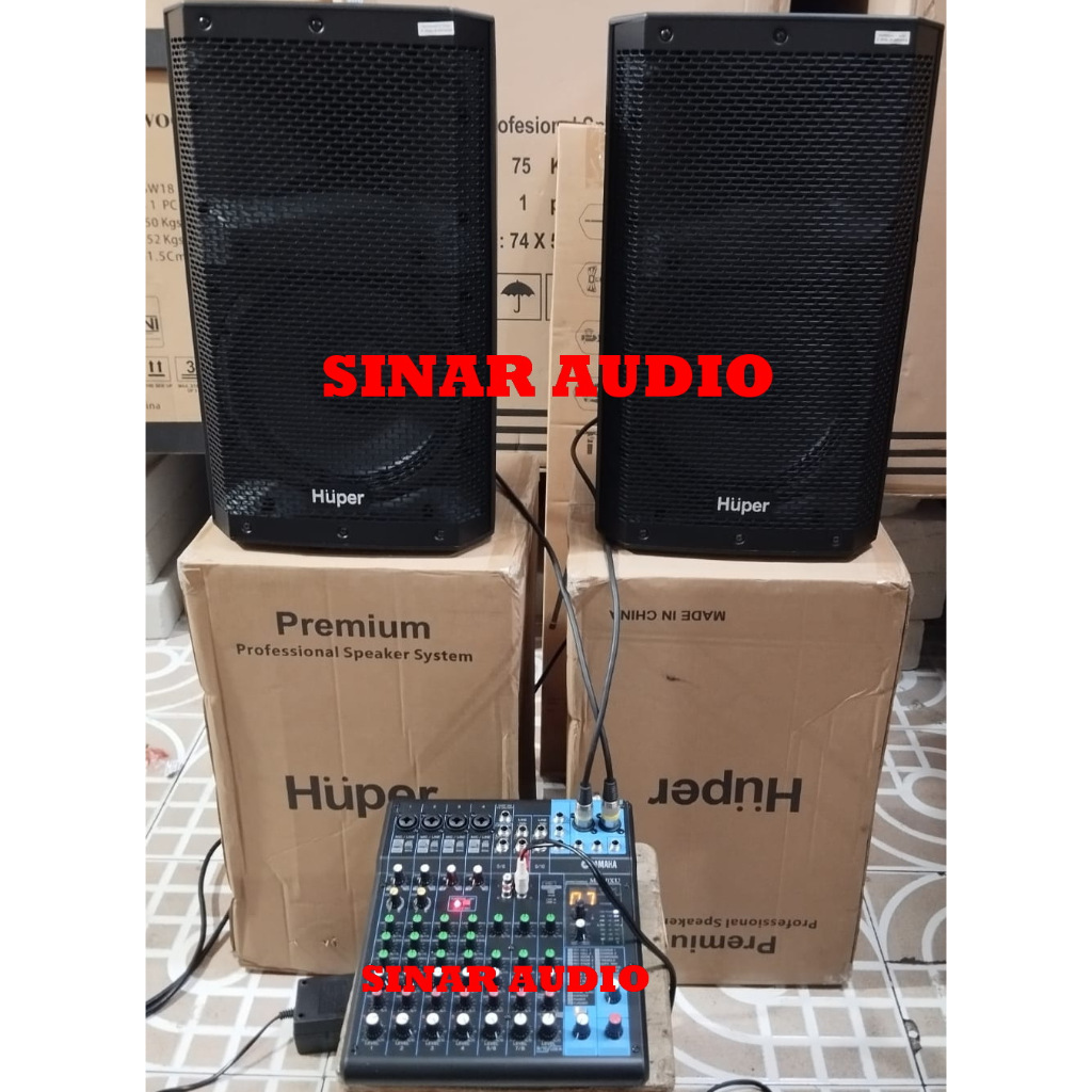 Jual Paket sound system Huper js9 10inch js 9 Huper cocok untuk outdoor ...