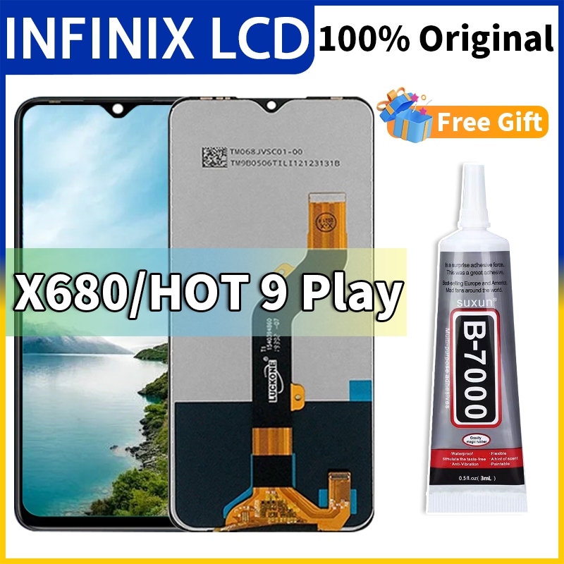 Jual 【ORIGINAL 100%】LCD INFINIX X680 /HOT 9 PLAY/ SMART-4plus /(X680B ...