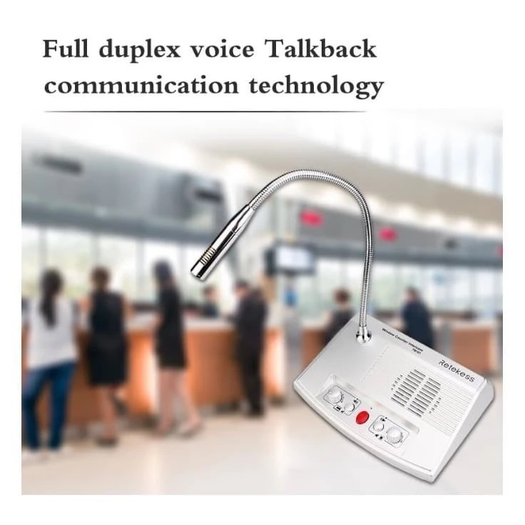 Jual Window dual way counter intercom - mic loket - Zhudele Retekess ...
