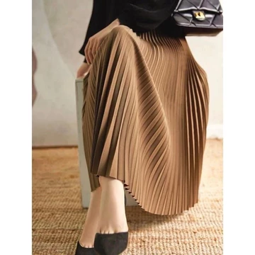 Rok Plisket Premium Jumbo Bahan Casebo Rok Plisket Jumbo Mayung