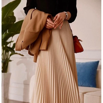 Rok Plisket Premium Jumbo Bahan Casebo Rok Plisket Jumbo Mayung