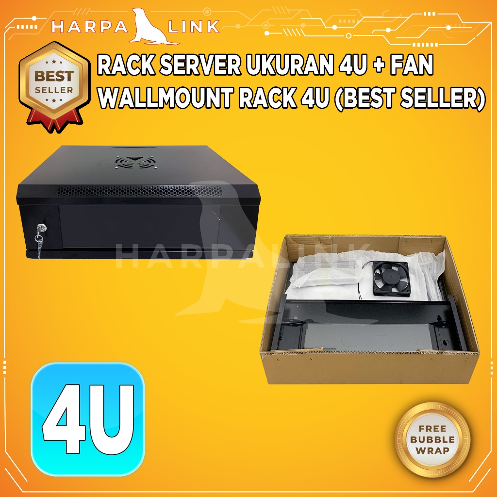 Jual Wallmount Rack Server 9U / Wallmount Rack 9U / Rak Server Ukuran ...