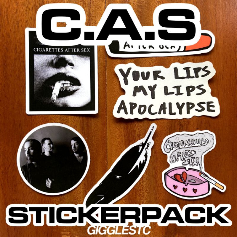 Jual Sticker Pack CAS C.A.S Cigar After Se* | Shopee Indonesia