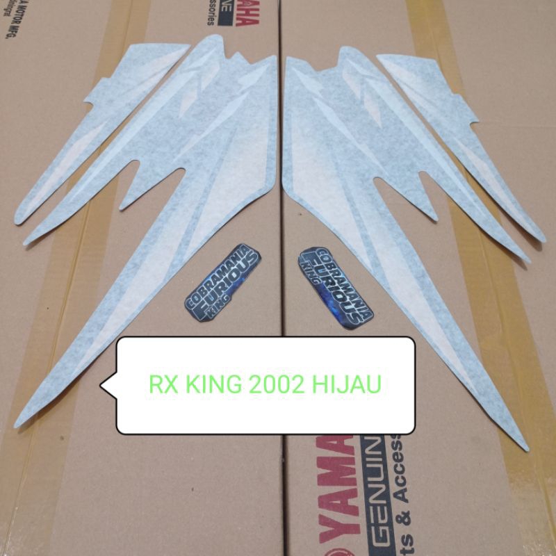 Jual STRIPING LIST RX KING 2002 HIJAU BOTOL ORIGINAL LOSPACK | Shopee ...