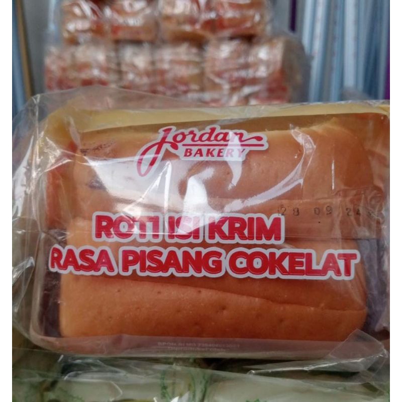 Jual ROTI JORDAN BAKERY ISI KRIM PISANG & COKLAT | Shopee Indonesia