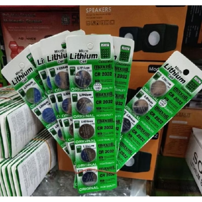 Jual Baterai CMOS CR2032 batre CMOS timbangan/scale/module RTC/Jam ...