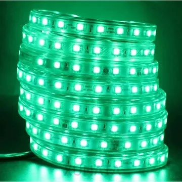 Lampu Selang Led Strip Smd 5050 220V Paket 1 10 Meter Free Soket 1Pcs (Sudah Pasang Soket) Ac