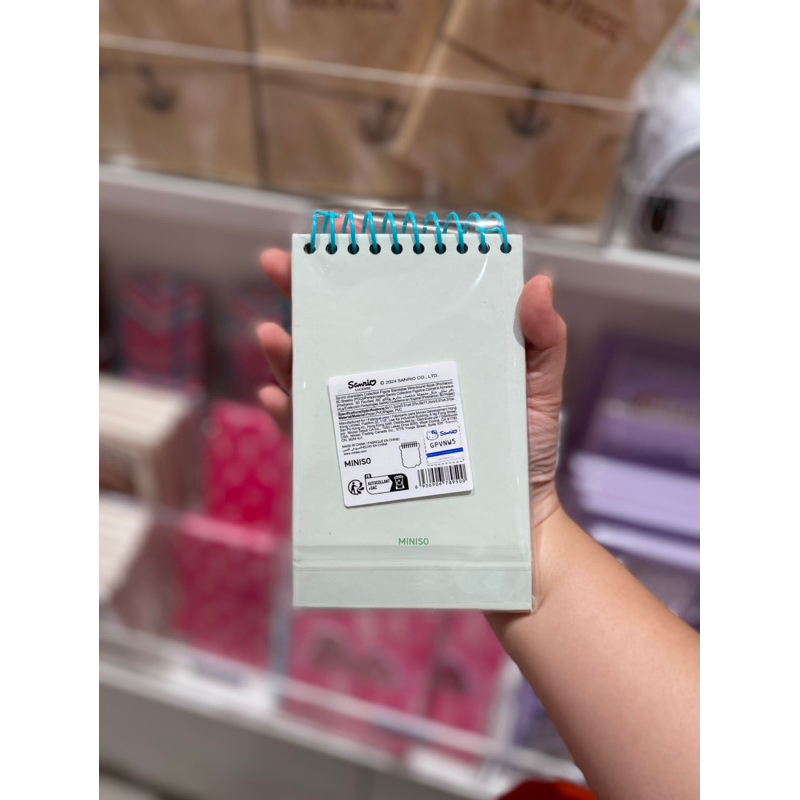 Jual Miniso x Sanrio ‼️ Standable Wirebound Book / Mini Notebook Sanrio ...