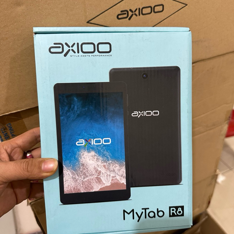 Jual Tablet Tab Axio R8 4G LTE Ram 3GB Rom 32GB os 9 Baru GRS RESMI ...