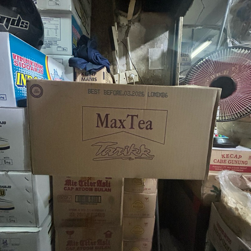 Jual MaxTea Max Tea Teh Tarikk Thai Tea Kemasan 1 dus (8 bags x 50 ...
