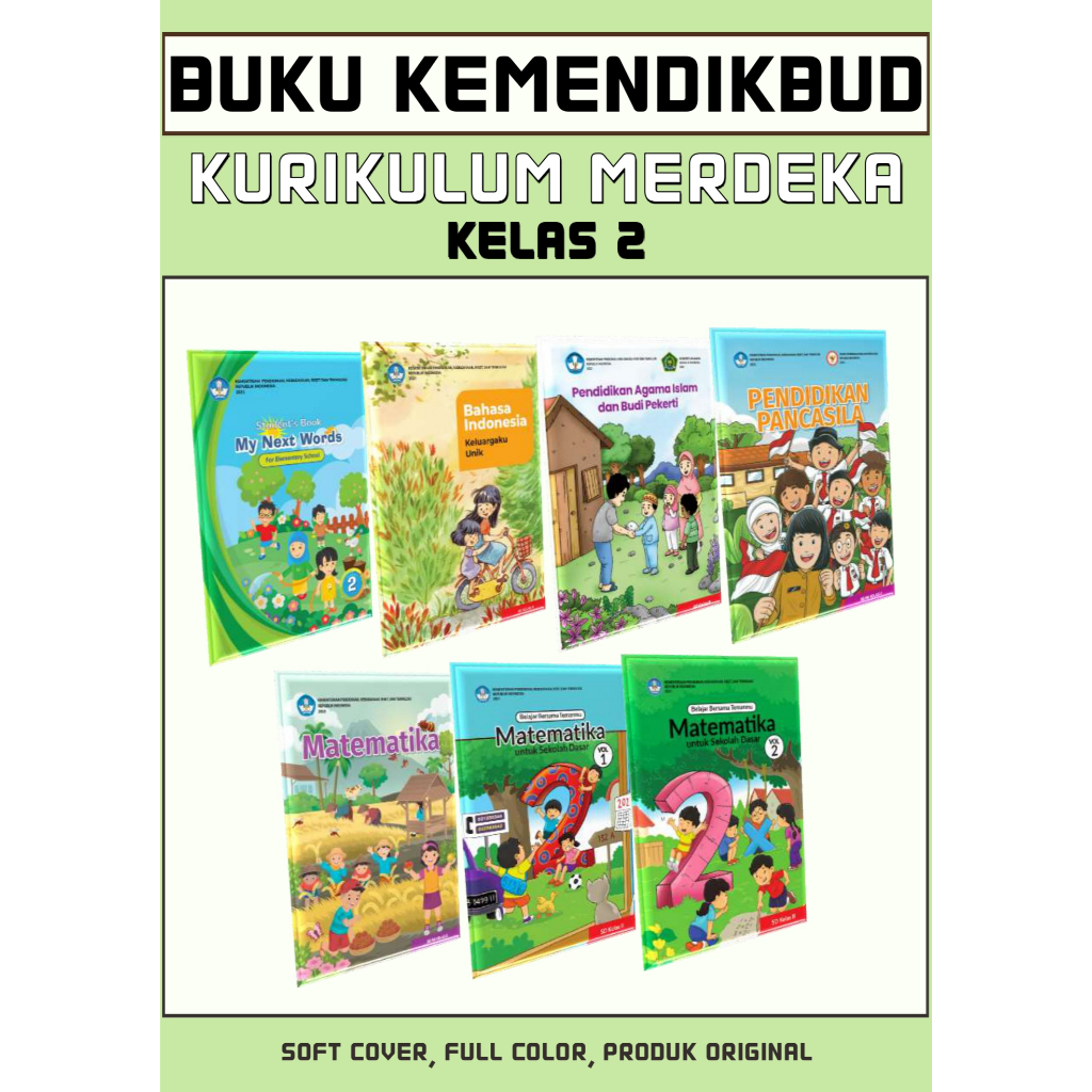 Jual Buku Kemendikbud Kelas 2 SD Kurikulum Merdeka | Shopee Indonesia