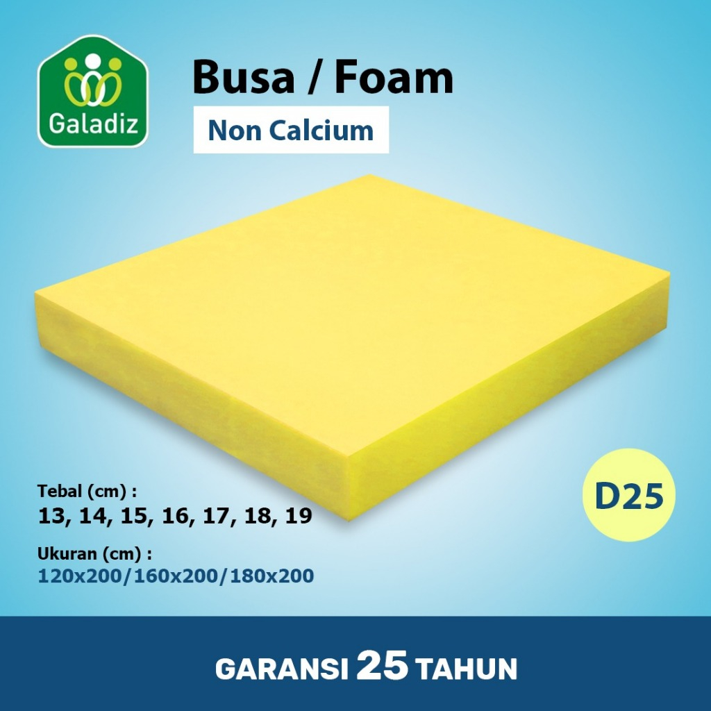 Jual BUSA LEMBARAN (DENSITY 25) BUSA KUNING ( TEBAL 13 CM - 19 CM ...