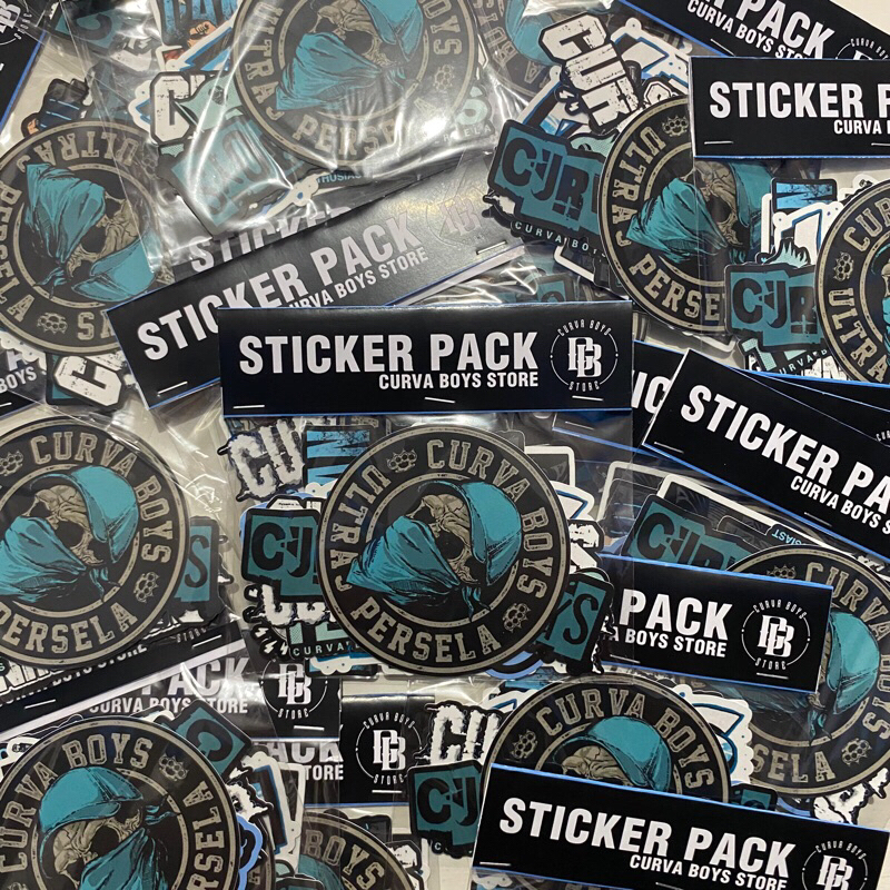 Jual CURVA BOYS STORE | Sticker Pack Curva Boys | Shopee Indonesia