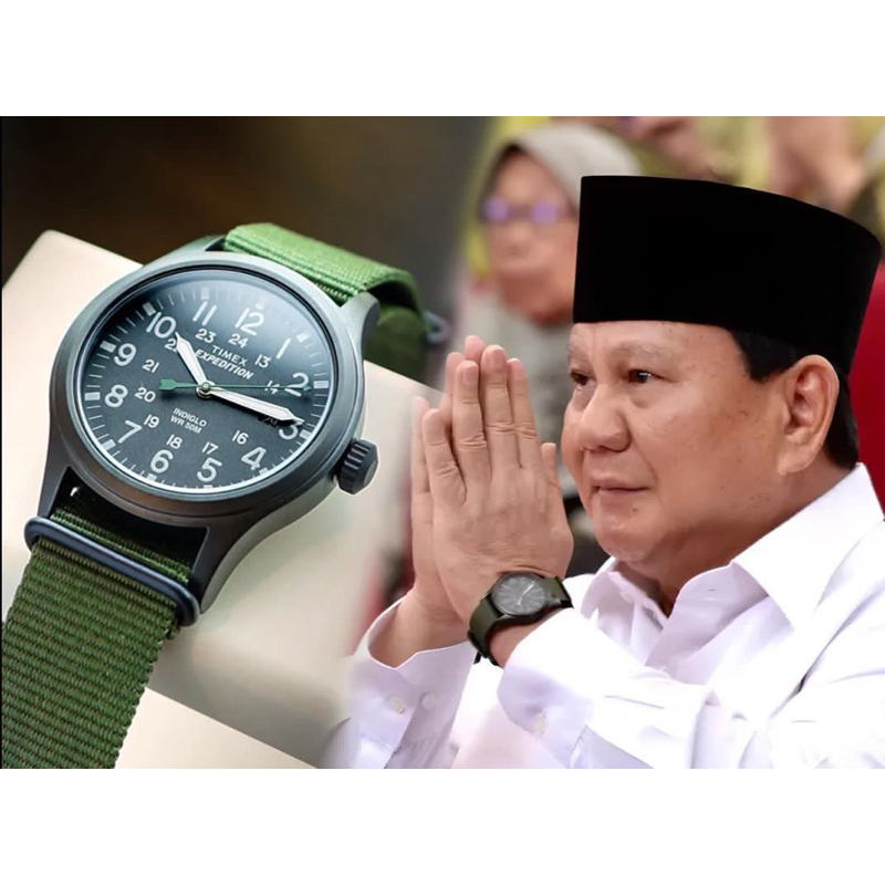 Jual Timex TW4B04700 Men s Expedition Green Nylon Original Shopee Indonesia