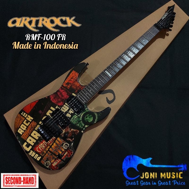 Jual Gitar Artrock Original Indonesia: RMF 100 FR & Flying V Azis MS ...
