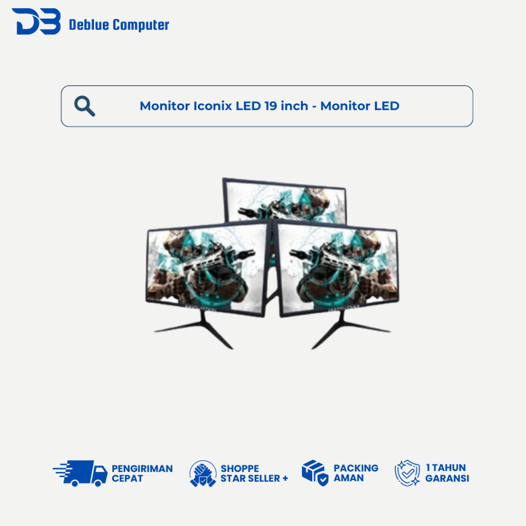 Jual Monitor Iconix LED 19 inch - Monitor LED | Shopee Indonesia
