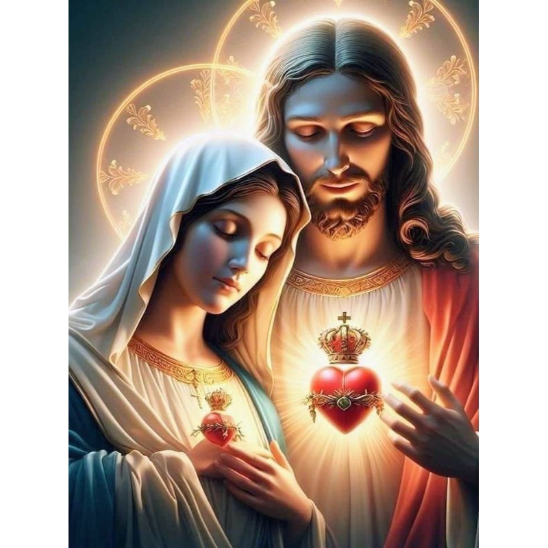 Jual TUHAN YESUS/BUNDA MARIA/NATAL/YESUS/JESUS/KRISTEN/ LUKISAN POSTER ...