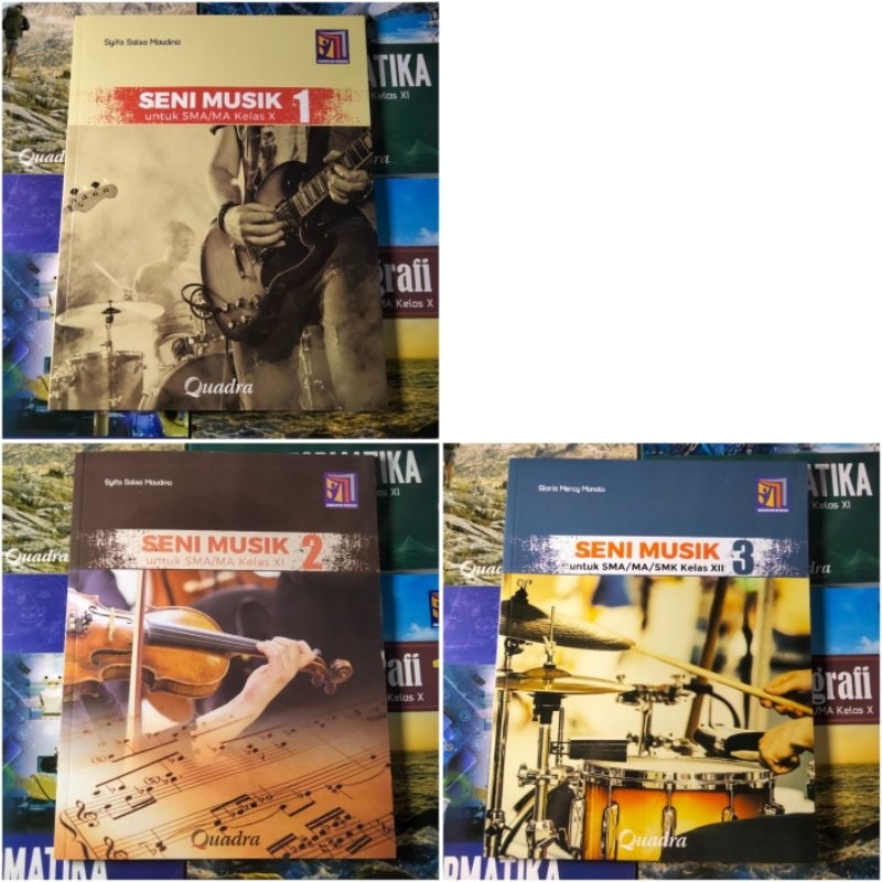 Jual Buku Seni Musik Quadra SMA Kelas 10-12 Kurikulum Merdeka | Shopee ...