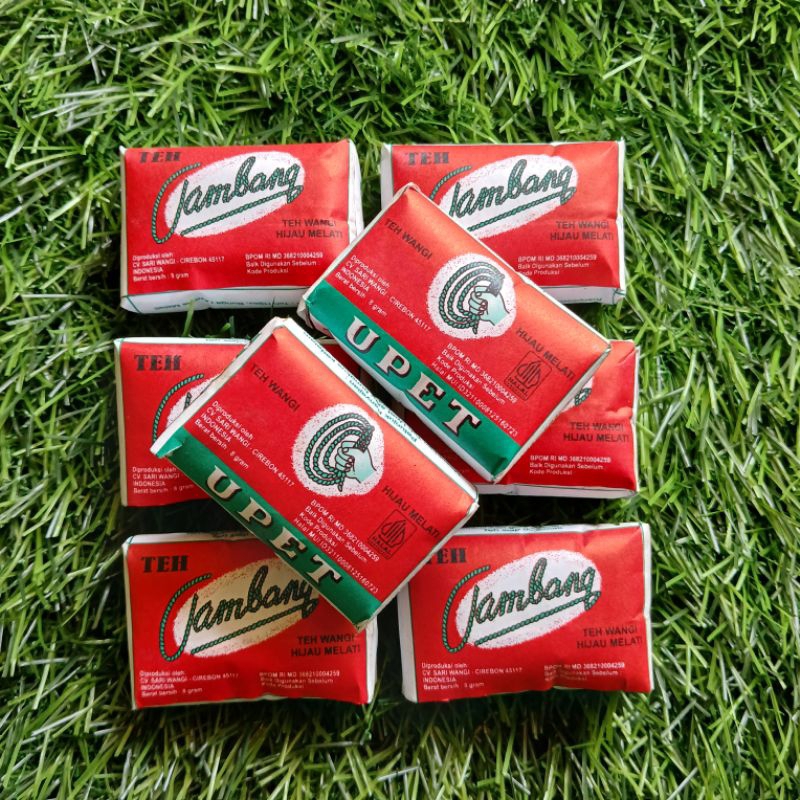 Jual TEH UPET ASLI KHAS CIREBON 1 PACK ISI 10 PCS MURAH | Shopee Indonesia