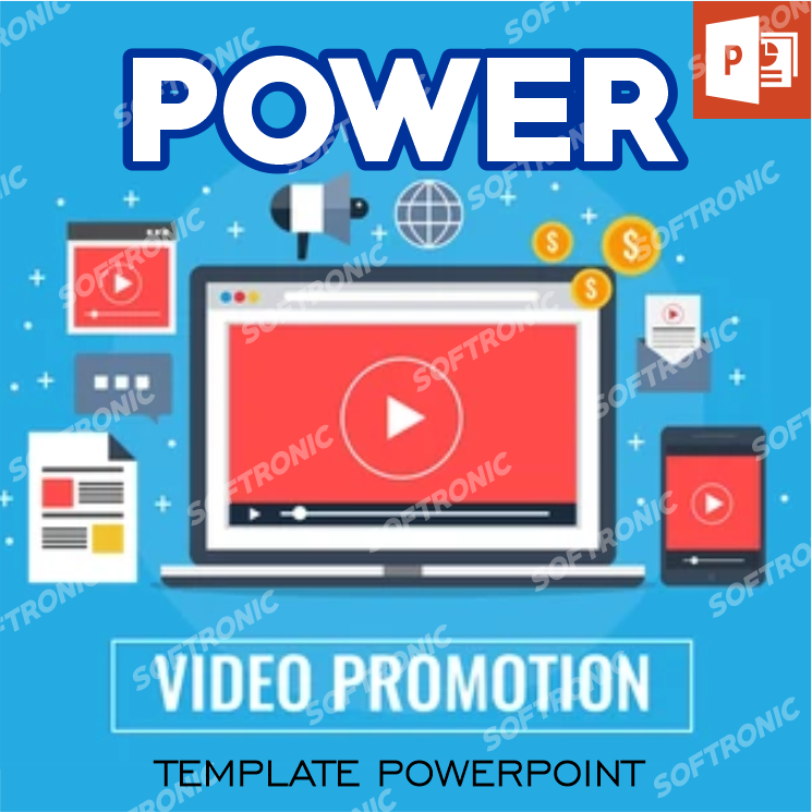 Jual POWER Video Promotion Template PowerPoint PPT | Shopee Indonesia