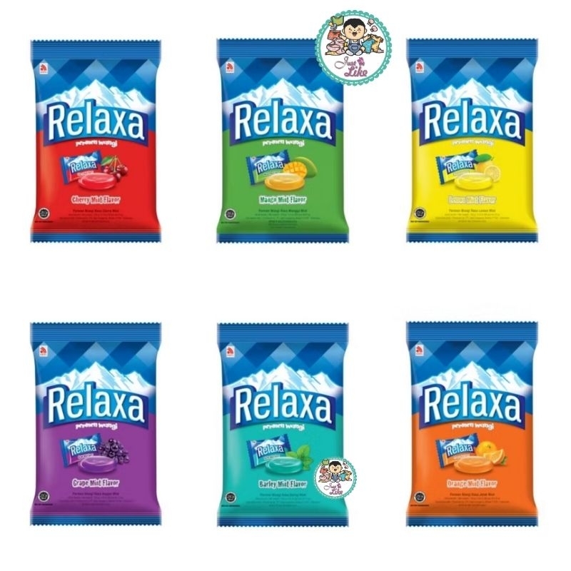 Jual Permen Relaxa Mint 125gr. (50pcs×2,5gr.) 6 varian rasa | Shopee ...