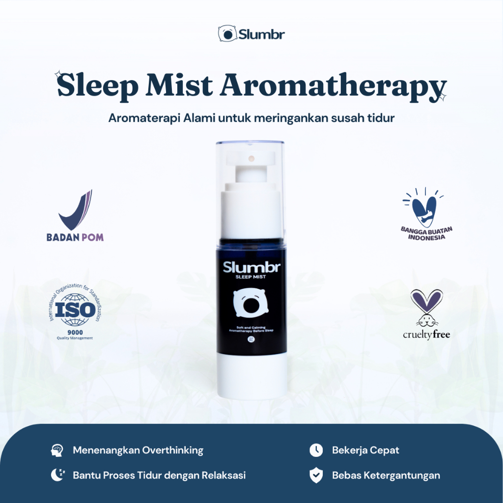 Jual SLUMBR Sleep Mist - Aromaterapi Spray untuk Relaksasi - Essential ...