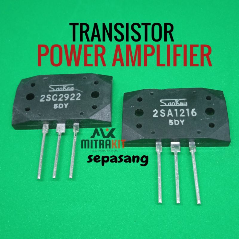 Transistor Audio Sanken 2SA1216 E 2SC2922 - 1 Coppia, Per Amplificatori