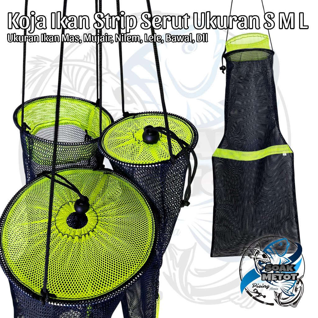 Jual Koja Lubang serut - Koja ikan Ukuran S M L - Koja ikan kolam ...