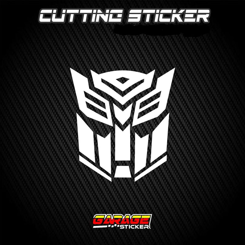 Jual Sticker Autobot Transformer Cutting Sticker Shopee Indonesia