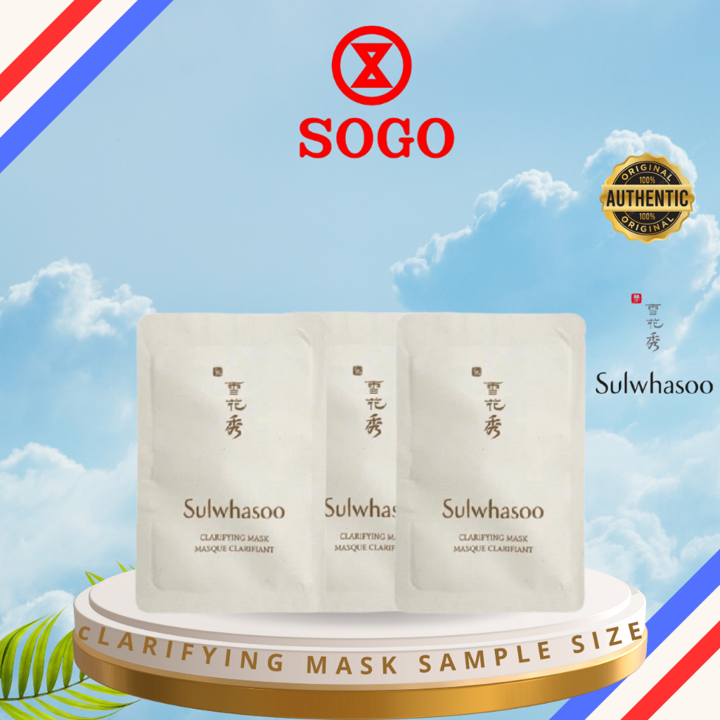 Jual Sulwhasoo Clarifying Mask Sachet Sample Size Original Exp 2026