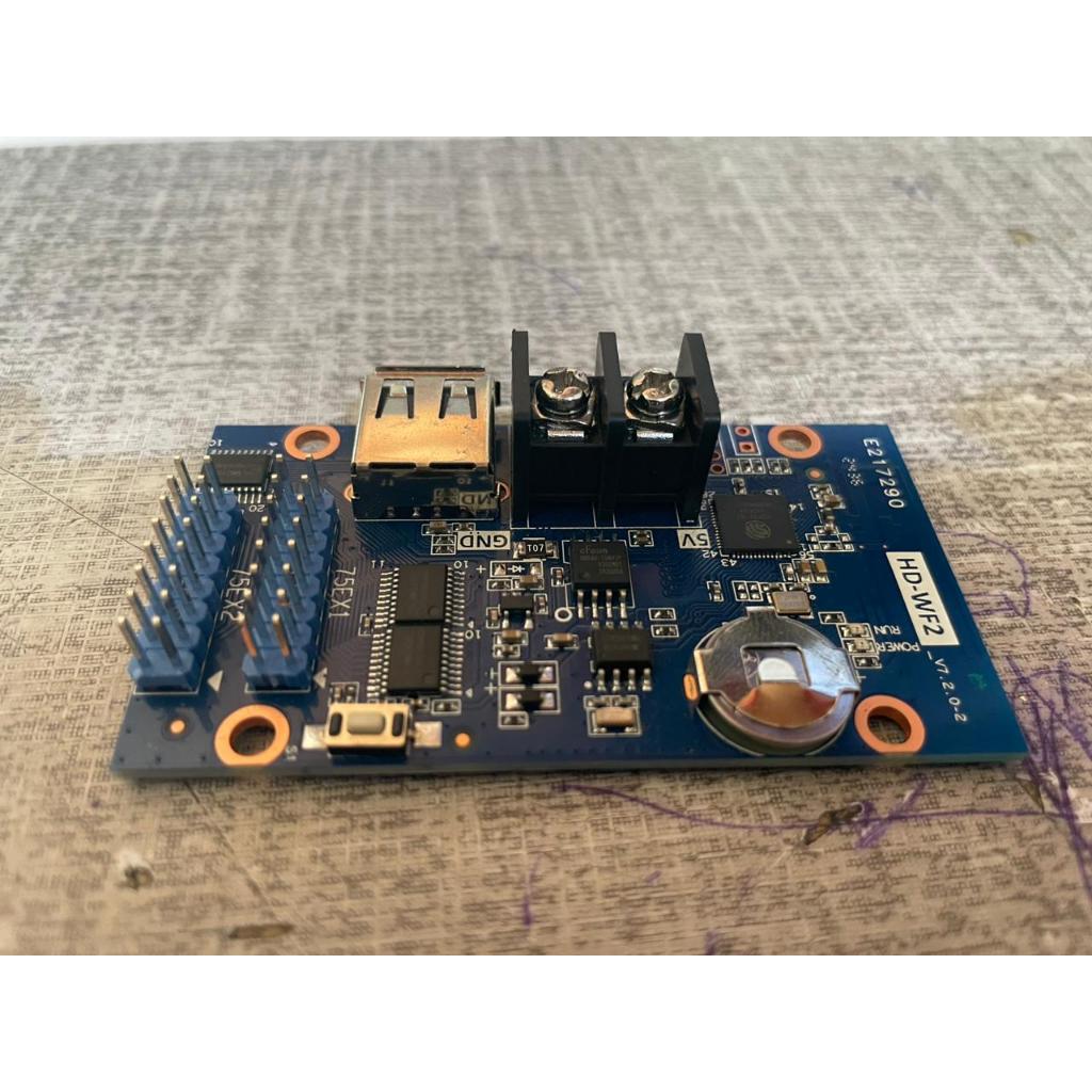 Jual Controller Huidu HD-WF2 HD WF2 WifI RGB Full Color Panel Module ...