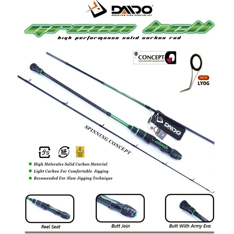 Jual JORAN DAIDO GREEN HELL SP/BC | Shopee Indonesia