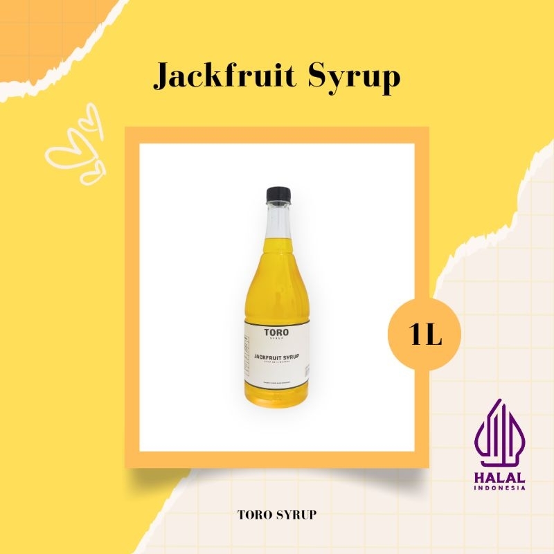 Jual TORO Jackfruit Syrup 1 Liter ( Sirup Nangka ) | Shopee Indonesia