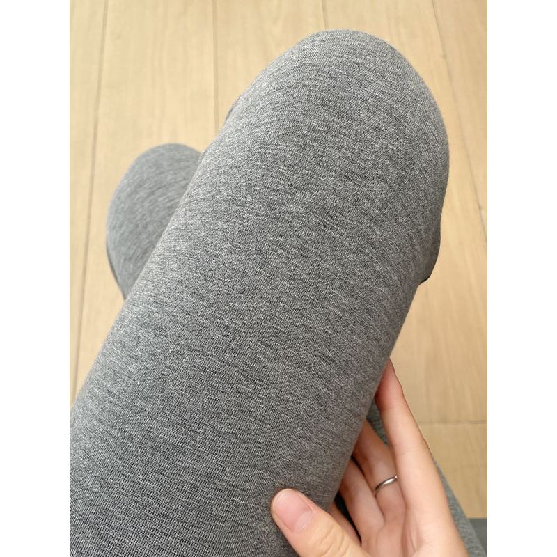 Legging Premium Melar Sampai 90kg Kode 901/ Polos Hitam / Panjang Abu 901 701 - foto 4