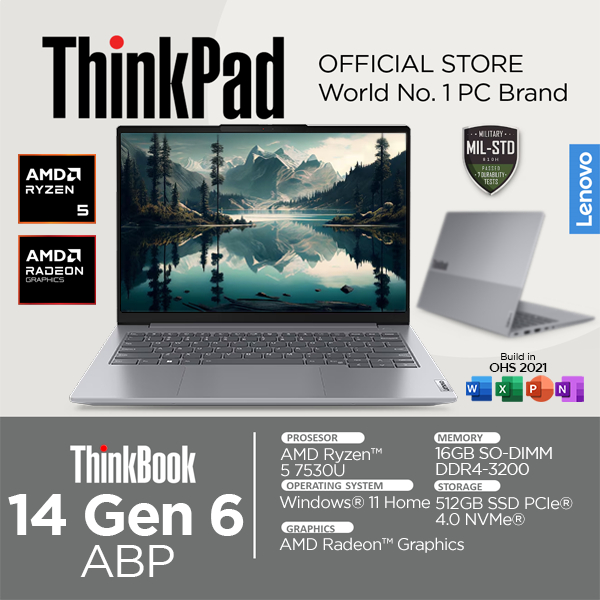 ThinkBook 14 Gen 6 AMD Ryzen 5 7530U 未開封 Lenovo Thinkbook