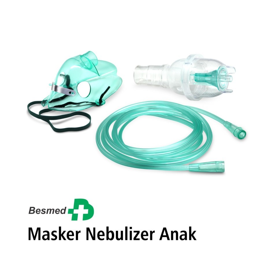 Jual Nebulizer Mask Set Dewasa| Masker Nebu / Anak / Dewasa / Bayi ...