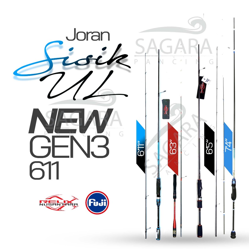 Jual Joran Sisik Barong Ajing Sisik 652 Sisik GEN2 Sisik GEN3 