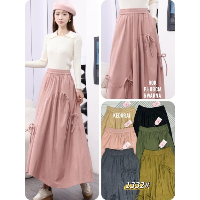 Jual Rok Kodorai Pita Corduroy Skrit Import premium lebar panjang ...