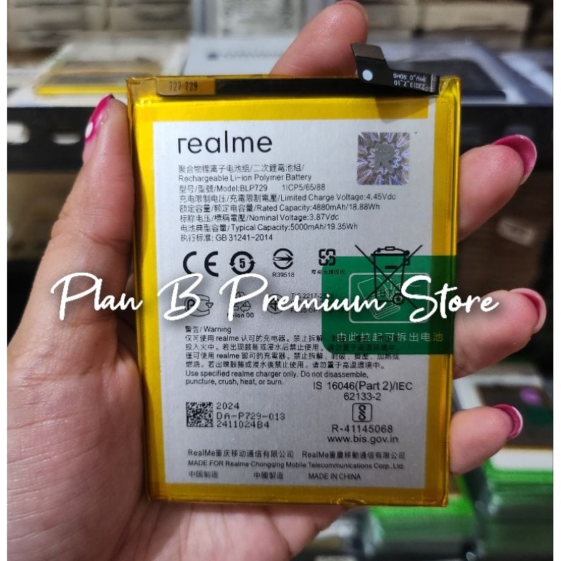 Jual Baterai Batre Battery HP Realme C11 2020 RMX2185 ORIGINAL 100% ...