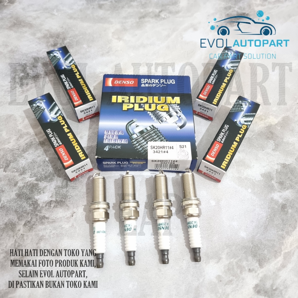 Jual Busi iridium Denso Innova Fortuner Hilux Alphard Vellfire Camry ...