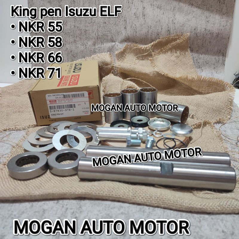 Jual King Pen Kin Pin Kingpen Kit Set Isuzu Elf NKR66 NKR71 NKR55 NKR58 ...