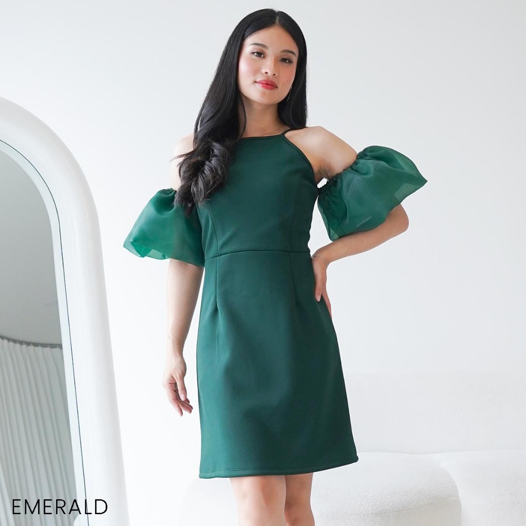 Jual Casual Scuba Dress Hijau Natal Emerald Prime Scuba Lace Koleksi  Christmas Collection - CG241111 | Shopee Indonesia