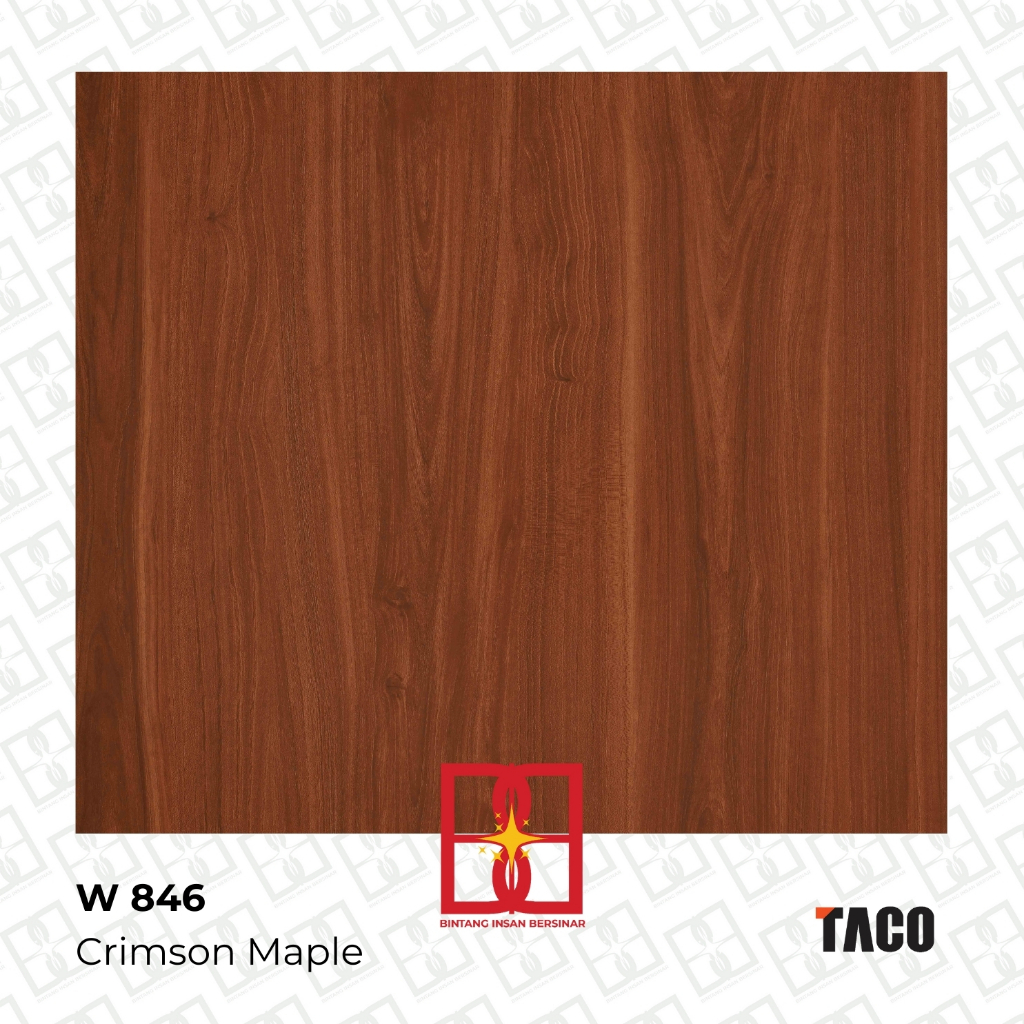 Jual EDGING TACO W 846 (Crimson Maple) | Shopee Indonesia