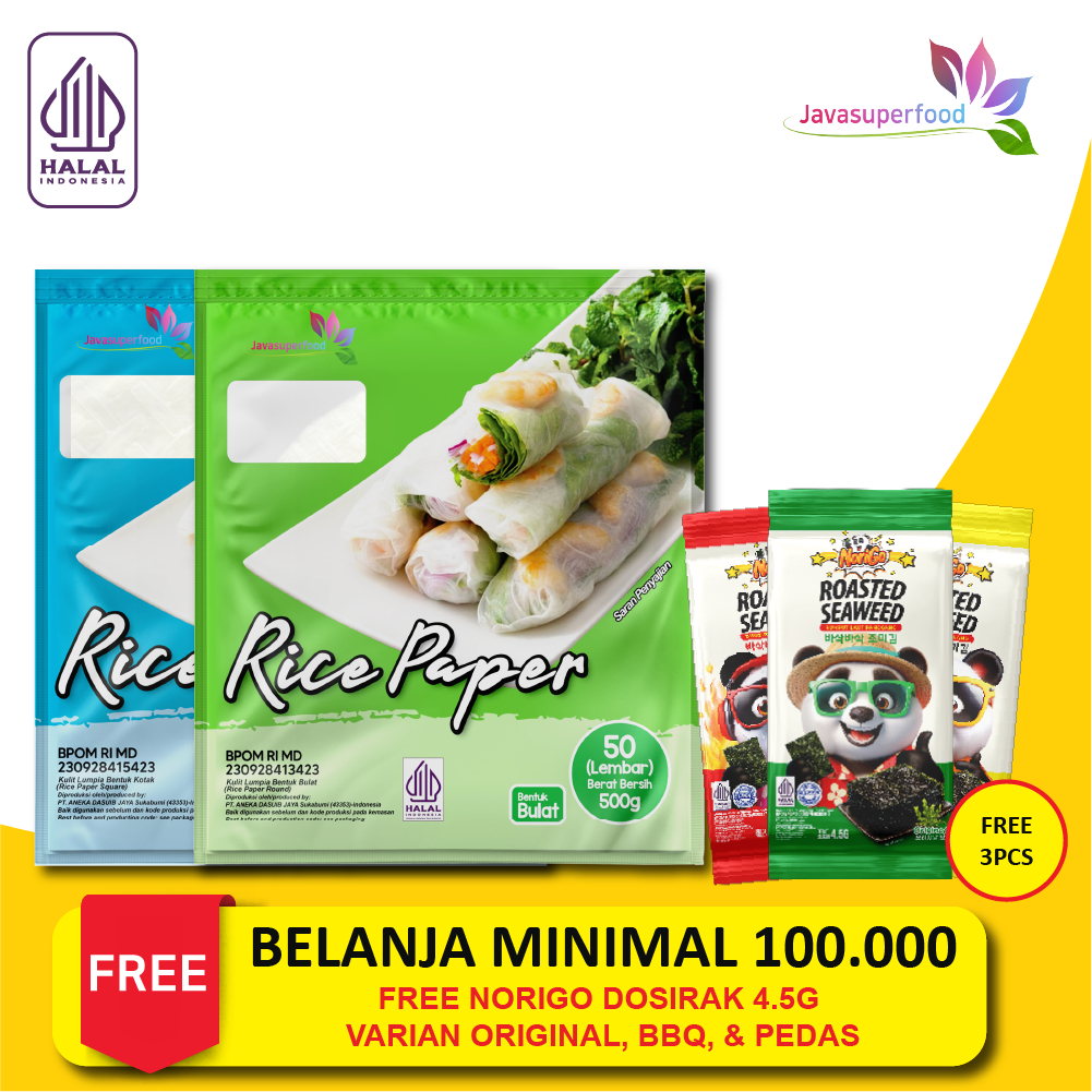Jual [Halal] Rice Paper / Banh Trang High Quality Rice Paper 22cm ...