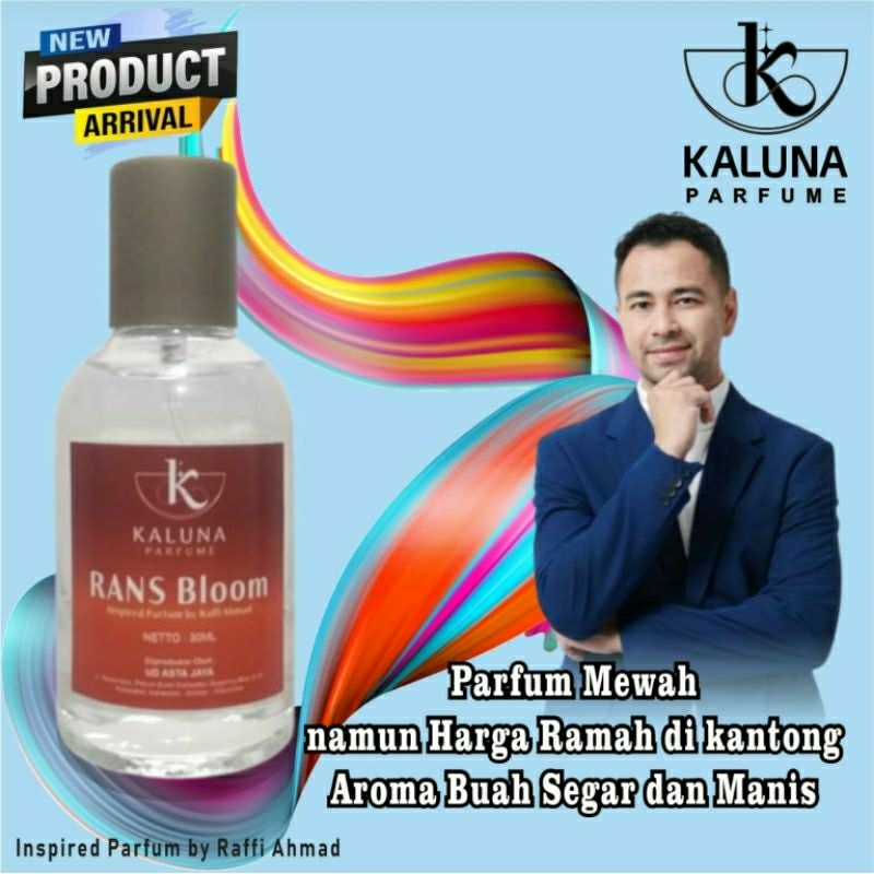 Jual Kaluna Parfume, Rans Bloom, 30 ML, EDT, Parfum Raffi Ahmad, Parfum ...