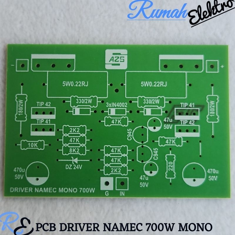 Jual PCB DRIVER POWER AMPLIFIER NAMEC 700W MONO MINI | Shopee Indonesia