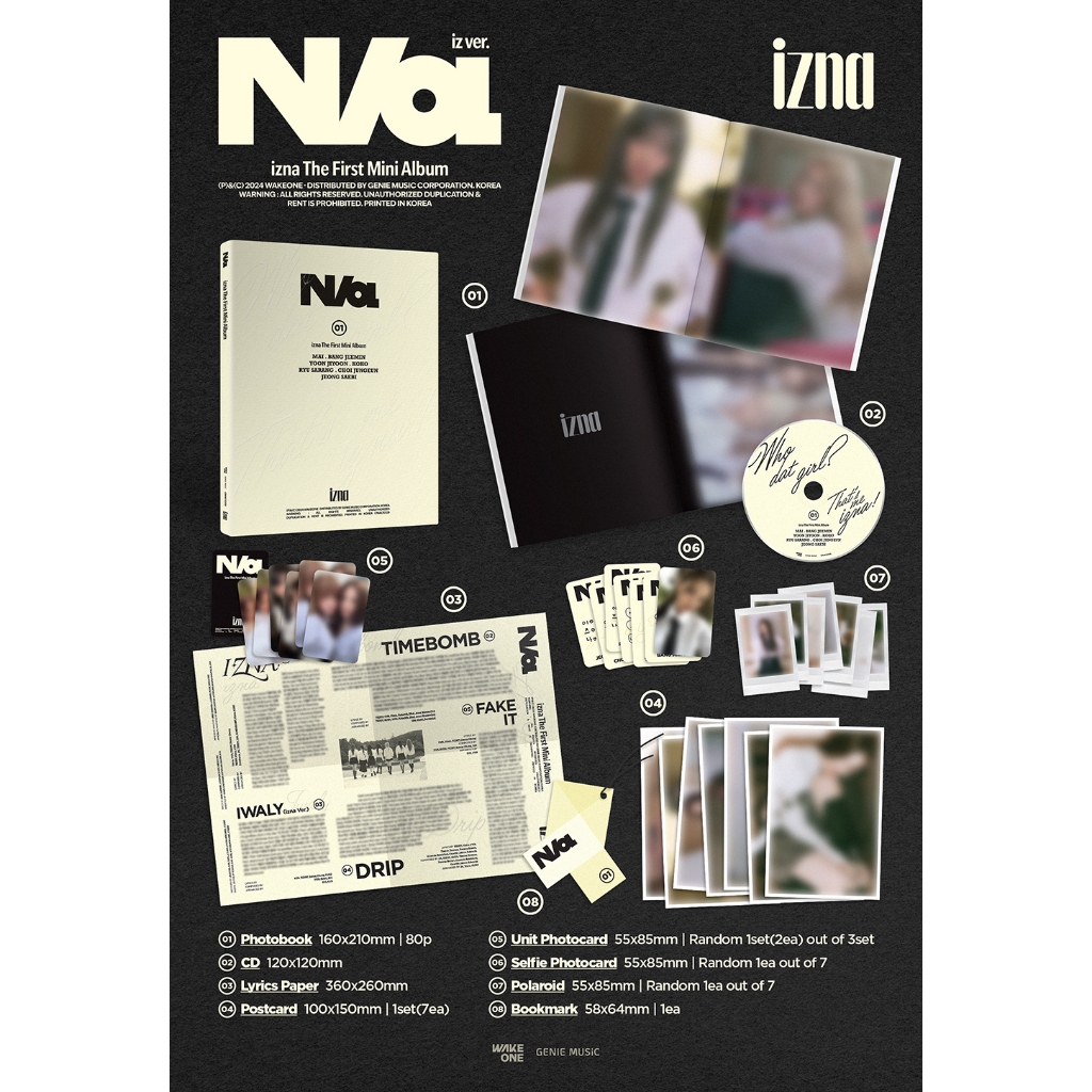 Jual IZNA - 1st Mini Album [N/a] | Shopee Indonesia
